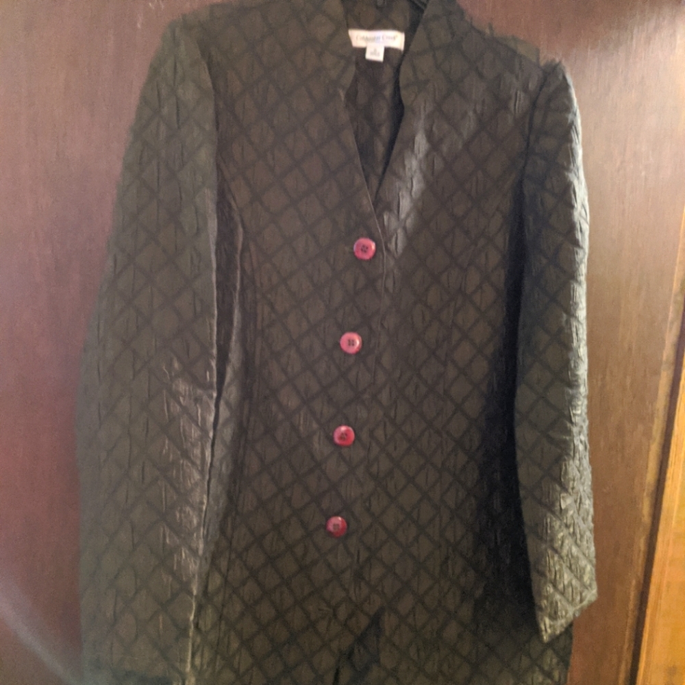 Coldwater Creek Quilted Blazer.